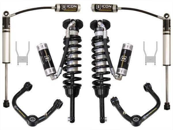 ICON Vehicle Dynamics - ICON Vehicle Dynamics 12-15 HILUX 0-3" STAGE 4 SUSPENSION SYSTEM W TUBULAR UCA - K53144T