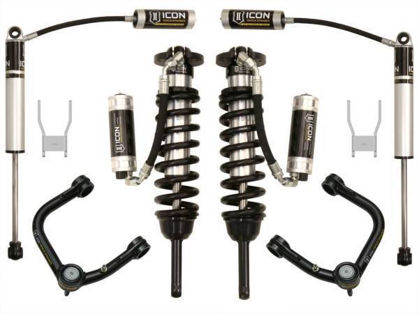 ICON Vehicle Dynamics - ICON Vehicle Dynamics 12-15 HILUX 0-3" STAGE 5 SUSPENSION SYSTEM W TUBULAR UCA - K53145T