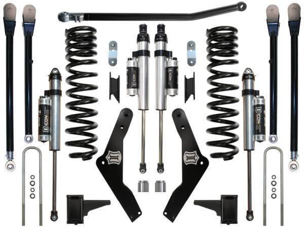 ICON Vehicle Dynamics - ICON Vehicle Dynamics 11-16 FORD F250/F350 4.5" STAGE 4 SUSPENSION SYSTEM - K64563