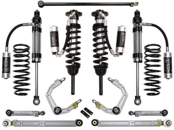 ICON Vehicle Dynamics - ICON Vehicle Dynamics 10-UP GX460 0-3.5" STAGE 8 SUSPENSION SYSTEM W BILLET UCA - K53188