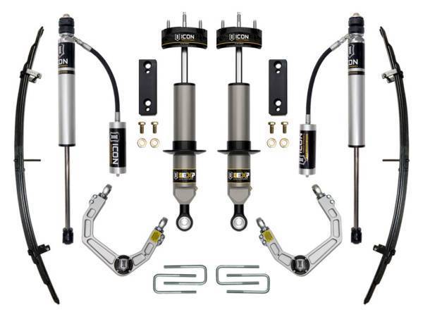 ICON Vehicle Dynamics - ICON Vehicle Dynamics 05-22 TACOMA 0-2" STAGE 3 EXP SUSPENSION SYSTEM BILLET - K53222