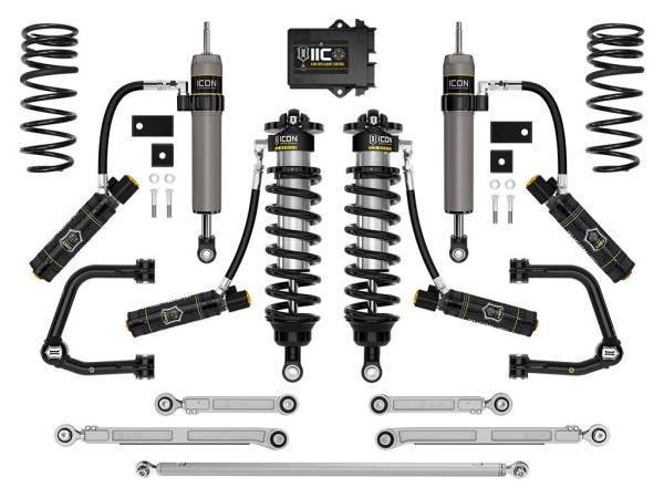 ICON Vehicle Dynamics - ICON Vehicle Dynamics 23 SEQUOIA 3-4.25" STAGE 3 3.0 SUSPENSION SYSTEM TUBULAR - K53253T