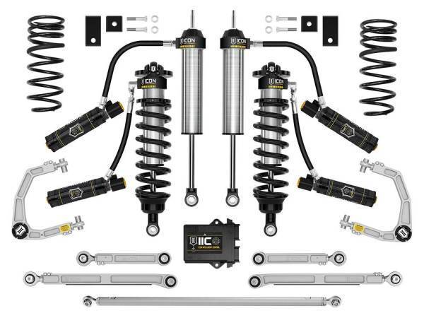 ICON Vehicle Dynamics - ICON Vehicle Dynamics 23 SEQUOIA 3-4.25" STAGE 4 3.0 SUSPENSION SYSTEM BILLET - K53254