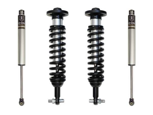 ICON Vehicle Dynamics - ICON Vehicle Dynamics 2014 FORD F150 4WD 0-2.63" STAGE 1 SUSPENSION SYSTEM - K93061