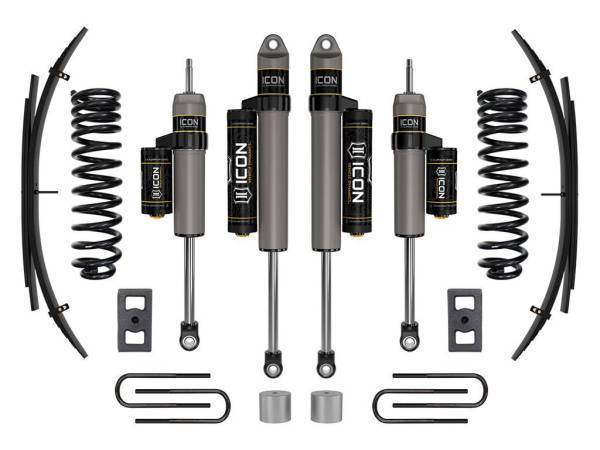 ICON Vehicle Dynamics - ICON Vehicle Dynamics 23 FORD F250/F350 DIESEL 2.5" STAGE 2 SUSPENSION SYSTEM W EXPANSION PACK - K62562L