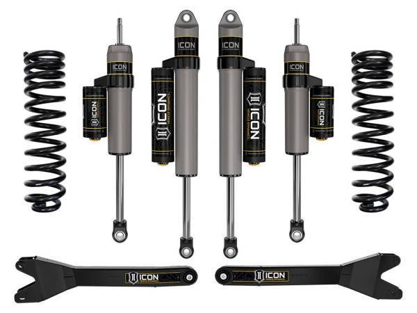 ICON Vehicle Dynamics - ICON Vehicle Dynamics 23 FORD F250/F350 DIESEL 2.5" STAGE 2 SUSPENSION SYSTEM W/ RADIUS ARMS - K62562R