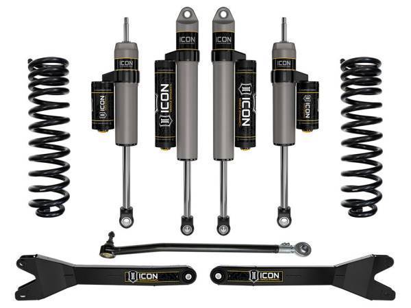 ICON Vehicle Dynamics - ICON Vehicle Dynamics 23 FORD F250/F350 DIESEL 2.5" STAGE 3 SUSPENSION SYSTEM W/ RADIUS ARMS - K62563R