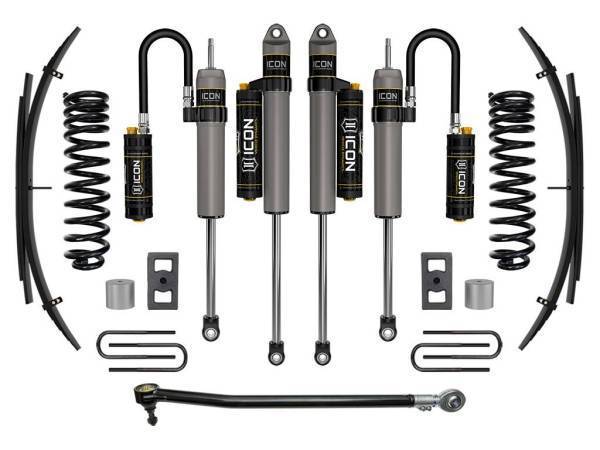 ICON Vehicle Dynamics - ICON Vehicle Dynamics 23 FORD F250/F350 DIESEL 2.5" STAGE 4 SUSPENSION SYSTEM W/ EXPANSION PACK - K62564L