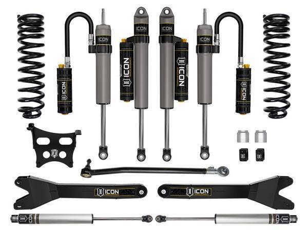 ICON Vehicle Dynamics - ICON Vehicle Dynamics 23 FORD F250/F350 DIESEL 2.5" STAGE 5 SUSPENSION SYSTEM W/ RADIUS ARMS - K62565R