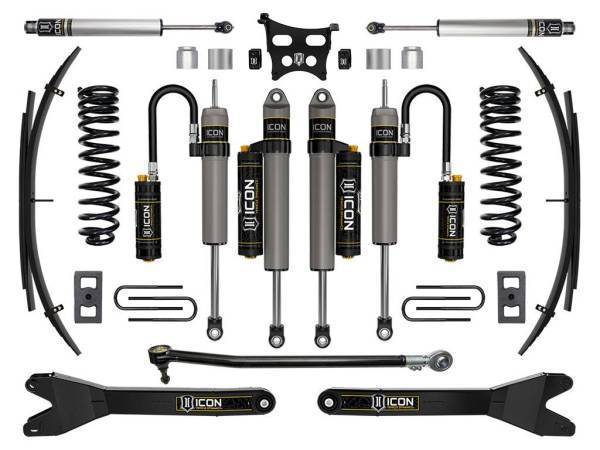 ICON Vehicle Dynamics - ICON Vehicle Dynamics 23 FORD F250/F350 DIESEL 2.5" STAGE 5 SUSPENSION SYS RADIUS ARMS/EXPANSION PACK - K62565RL