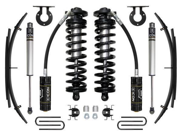ICON Vehicle Dynamics - ICON Vehicle Dynamics 17-23 FORD F250/F350 2.5-3" STAGE 1 COILOVER CONVERSION SYSTEM W EXPANSION PACK - K63141L