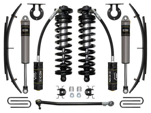 ICON Vehicle Dynamics - ICON Vehicle Dynamics 17-23 FORD F250/F350 2.5-3" STAGE 2 COILOVER CONVERSION SYSTEM W EXPANSION PACK - K63142L