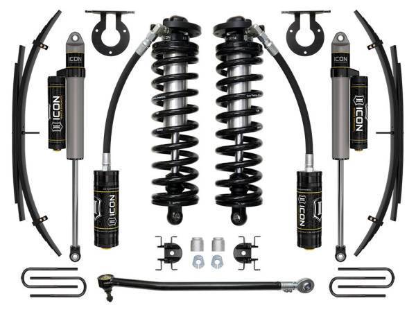 ICON Vehicle Dynamics - ICON Vehicle Dynamics 17-23 FORD F250/F350 2.5-3" STAGE 3 COILOVER CONVERSION SYSTEM W EXPANSION PACK - K63143L