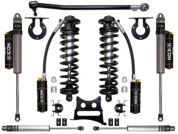 ICON Vehicle Dynamics - ICON Vehicle Dynamics 17-22 FORD F-250/F-350 2.5-3" STAGE 4 COILOVER CONVERSION SYSTEM - K63144