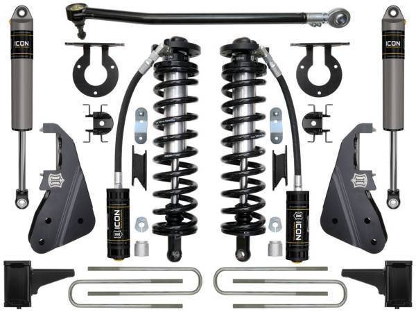 ICON Vehicle Dynamics - ICON Vehicle Dynamics 17-22 FORD F-250/F-350 4-5.5" STAGE 2 COILOVER CONVERSION SYSTEM - K63152