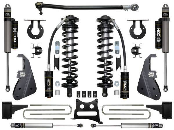 ICON Vehicle Dynamics - ICON Vehicle Dynamics 17-22 FORD F-250/F-350 4-5.5" STAGE 3 COILOVER CONVERSION SYSTEM - K63153