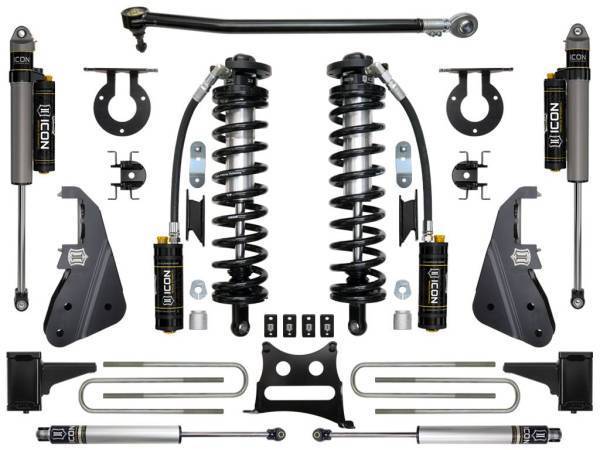 ICON Vehicle Dynamics - ICON Vehicle Dynamics 17-22 FORD F-250/F-350 4-5.5" STAGE 4 COILOVER CONVERSION SYSTEM - K63154