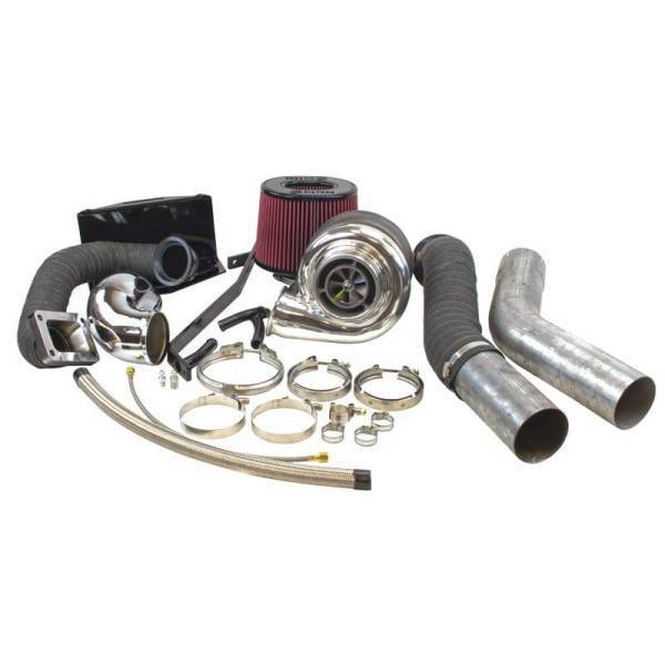 Industrial Injection - Industrial Injection Dodge 2nd Gen Compound Phatshaft S478 Add-A-Turbo Kit for 94-02 5.9L Cummins - 229409