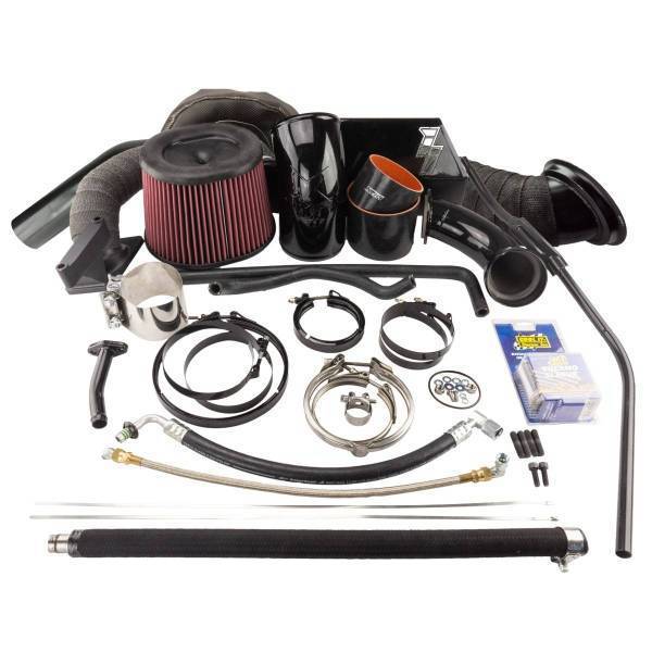 Industrial Injection - Industrial Injection Dodge Quick Spool Compound Turbo Kit For 03-07 3rd Gen 5.9L Cummins Kit Only - 227456K