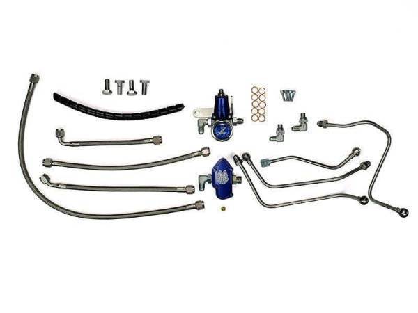 Industrial Injection - Industrial Injection Ford Regulated Return Kit For 6.0L power Stroke - 60FS-STK-RRK