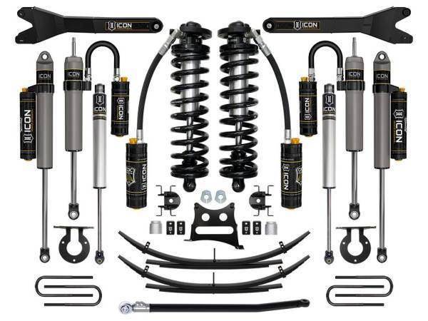 ICON Vehicle Dynamics - ICON Vehicle Dynamics 11-16 FORD F250/F350 2.5-3" STAGE 6 COILOVER CONVERSION SYSTEM W EXPANSION PACK - K63196