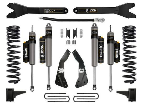 ICON Vehicle Dynamics - ICON Vehicle Dynamics 11-16 FORD F250/F350 4.5" STAGE 4 SUSPENSION SYSTEM W RADIUS ARM - K64563R