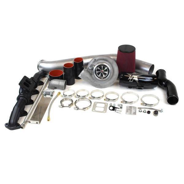 Industrial Injection - Industrial Injection Dodge S300 SX-E 69/74 Single Turbo Kit For 10-12 6.7L Cummins 1.00 AR - 22B439