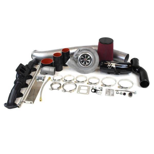 Industrial Injection - Industrial Injection Dodge S300 SX-E 66/74 Single Turbo Kit For 10-12 6.7L Cummins .91 AR - 22B435