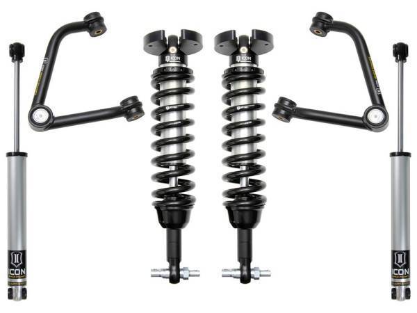 ICON Vehicle Dynamics - ICON Vehicle Dynamics 19-23 GM 1500 1.5-3.5" STAGE 2 SUSPENSION SYSTEM W TUBULAR UCA - K73062T