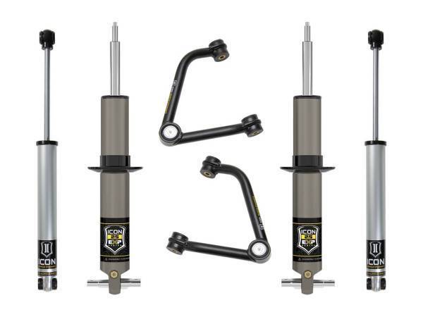 ICON Vehicle Dynamics - ICON Vehicle Dynamics 19-23 GM 1500 2.38-3.75" STAGE 2 EXP SUSPENSION SYSTEM W TUBULAR UCA - K73072T