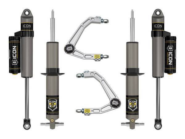 ICON Vehicle Dynamics - ICON Vehicle Dynamics 19-23 GM 1500 2.38-3.75" STAGE 3 EXP SUSPENSION SYSTEM W BILLET UCA - K73073