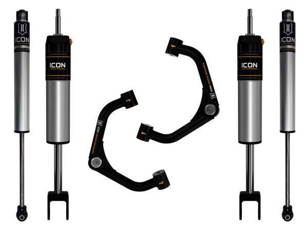 ICON Vehicle Dynamics - ICON Vehicle Dynamics 20-UP GM 2500HD/3500 0-2" STAGE 1 SUSPENSION SYSTEM (TUBULAR) - K78351T