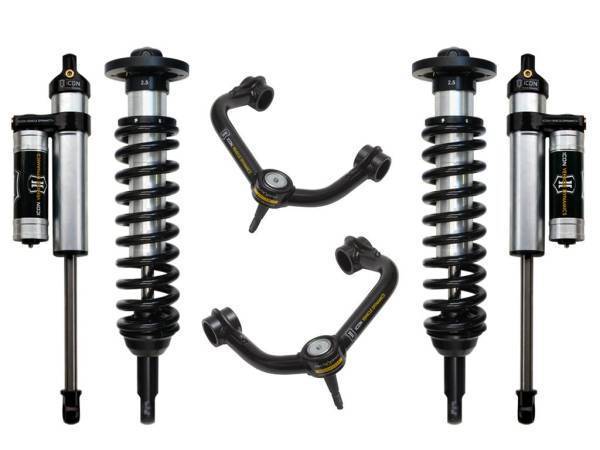 ICON Vehicle Dynamics - ICON Vehicle Dynamics 09-13 FORD F150 4WD 0-2.63" STAGE 3 SUSPENSION SYSTEM W TUBULAR UCA - K93003T