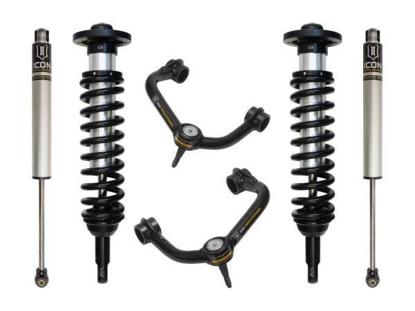 ICON Vehicle Dynamics - ICON Vehicle Dynamics 09-13 FORD F150 2WD 0-2.63" STAGE 2 SUSPENSION SYSTEM W TUBULAR UCA - K93011T