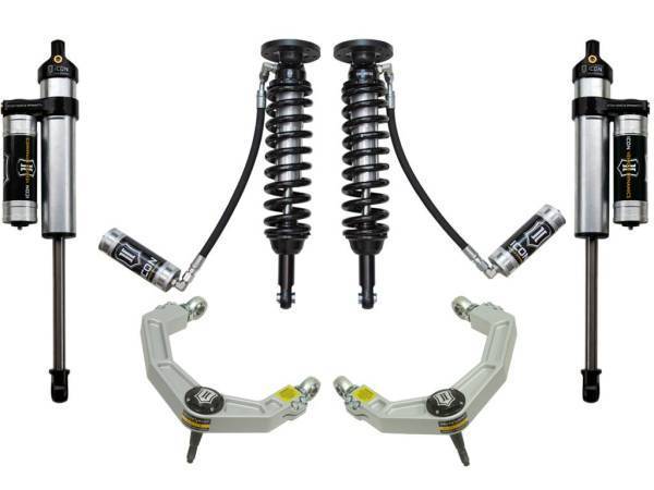 ICON Vehicle Dynamics - ICON Vehicle Dynamics 09-13 FORD F150 2WD 1.75-2.63" STAGE 3 SUSPENSION SYSTEM W BILLET UCA - K93012