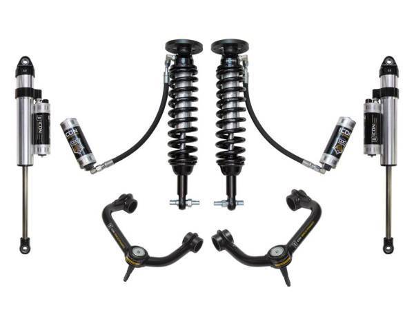 ICON Vehicle Dynamics - ICON Vehicle Dynamics 2014 FORD F150 4WD 1.75-2.63" STAGE 5 SUSPENSION SYSTEM W TUBULAR UCA - K93065T