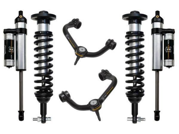 ICON Vehicle Dynamics - ICON Vehicle Dynamics 2014 FORD F150 2WD 0-2.63" STAGE 3 SUSPENSION SYSTEM W TUBULAR UCA - K93073T