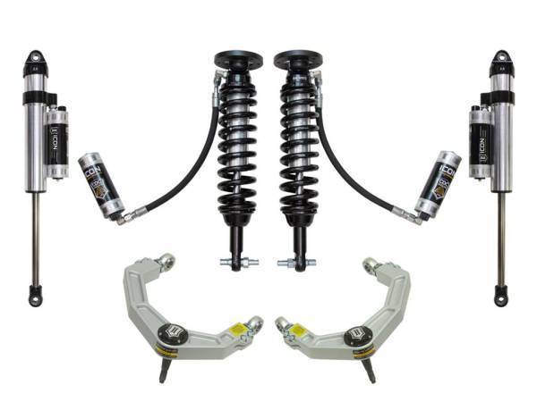 ICON Vehicle Dynamics - ICON Vehicle Dynamics 2014 FORD F150 2WD 1.75-2.63" STAGE 5 SUSPENSION SYSTEM W BILLET UCA - K93075