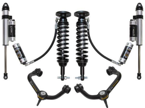 ICON Vehicle Dynamics - ICON Vehicle Dynamics 2015-2020 FORD F150 4WD 2-2.63" STAGE 5 SUSPENSION SYSTEM W TUBULAR UCA - K93085T