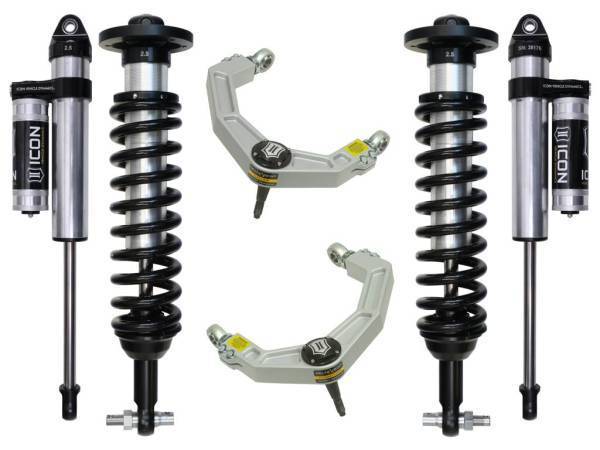 ICON Vehicle Dynamics - ICON Vehicle Dynamics 2015-2020 FORD F150 2WD 0-3" STAGE 3 SUSPENSION SYSTEM W BILLET UCA - K93093