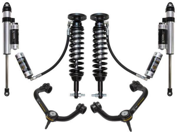 ICON Vehicle Dynamics - ICON Vehicle Dynamics 2015-2020 FORD F150 2WD 1.75-3" STAGE 5 SUSPENSION SYSTEM W TUBULAR UCA - K93095T