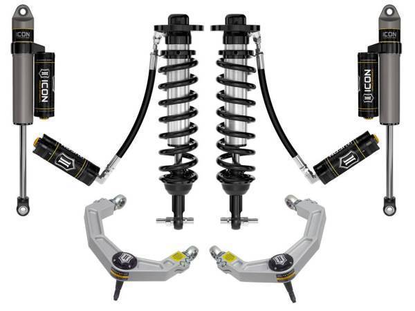 ICON Vehicle Dynamics - ICON Vehicle Dynamics 21-23 FORD F150 2WD 0-3" STAGE 4 SUSPENSION SYSTEM W BILLET UCA - K93124