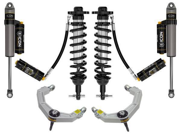 ICON Vehicle Dynamics - ICON Vehicle Dynamics 21-23 FORD F150 2WD 0-3" STAGE 5 SUSPENSION SYSTEM W BILLET UCA - K93125