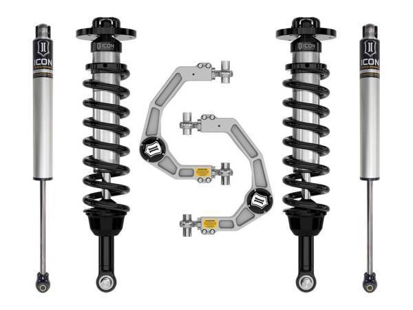 ICON Vehicle Dynamics - ICON Vehicle Dynamics 21-23 FORD F150 4WD 2.75-3.5" STAGE 1 SUSPENSION SYSTEM W BILLET UCA - K93131