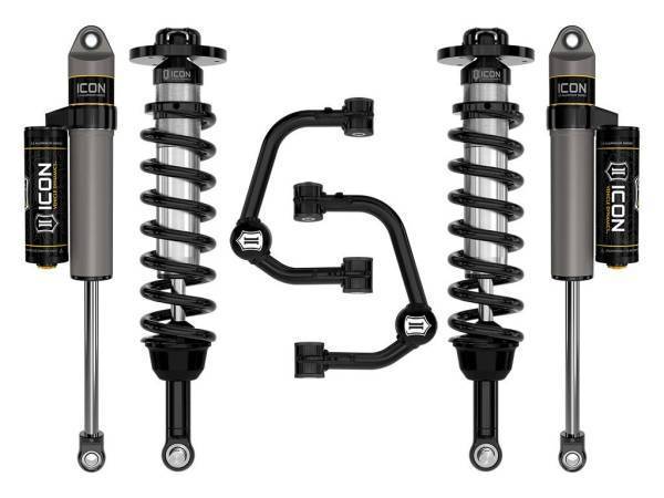 ICON Vehicle Dynamics - ICON Vehicle Dynamics 21-23 FORD F150 4WD 2.75-3.5" STAGE 2 SUSPENSION SYSTEM W TUBULAR UCA - K93132T