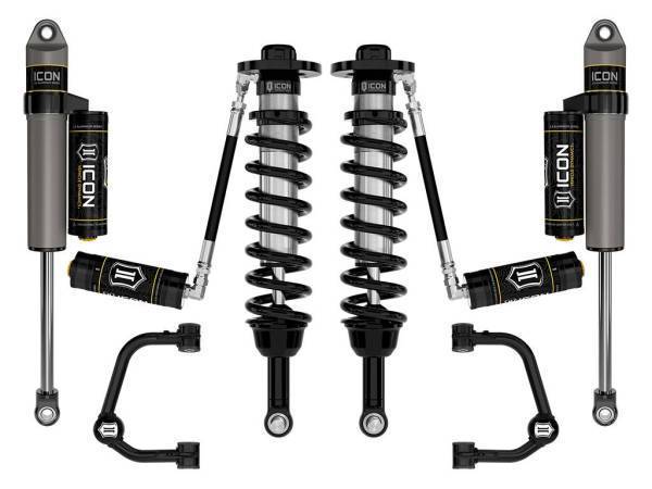 ICON Vehicle Dynamics - ICON Vehicle Dynamics 21-23 FORD F150 4WD 2.75-3.5" STAGE 3 SUSPENSION SYSTEM W TUBULAR UCA - K93133T