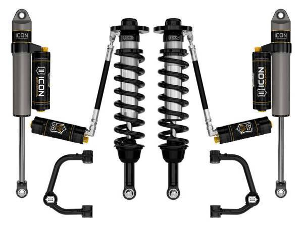 ICON Vehicle Dynamics - ICON Vehicle Dynamics 21-23 FORD F150 4WD 2.75-3.5" STAGE 4 SUSPENSION SYSTEM W TUBULAR UCA - K93134T