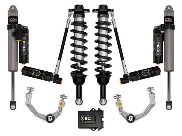 ICON Vehicle Dynamics - ICON Vehicle Dynamics 21-23 FORD F150 4WD 2.75-3.5" STAGE 5 SUSPENSION SYSTEM W BILLET UCA - K93135