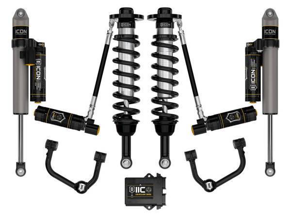 ICON Vehicle Dynamics - ICON Vehicle Dynamics 21-23 FORD F150 4WD 2.75-3.5" STAGE 5 SUSPENSION SYSTEM W TUBULAR UCA - K93135T