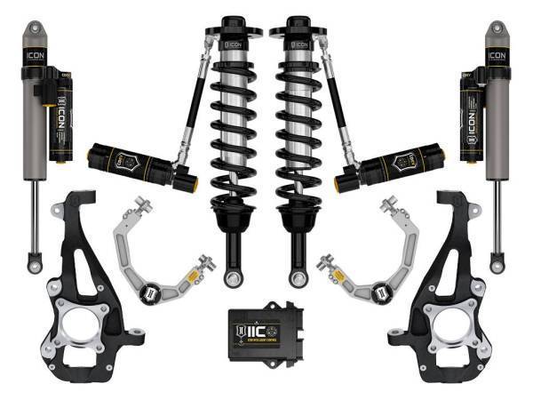 ICON Vehicle Dynamics - ICON Vehicle Dynamics 21-23 FORD F150 4WD 3.5-4.5" STAGE 5 SUSPENSION SYSTEM W BILLET UCA - K93145